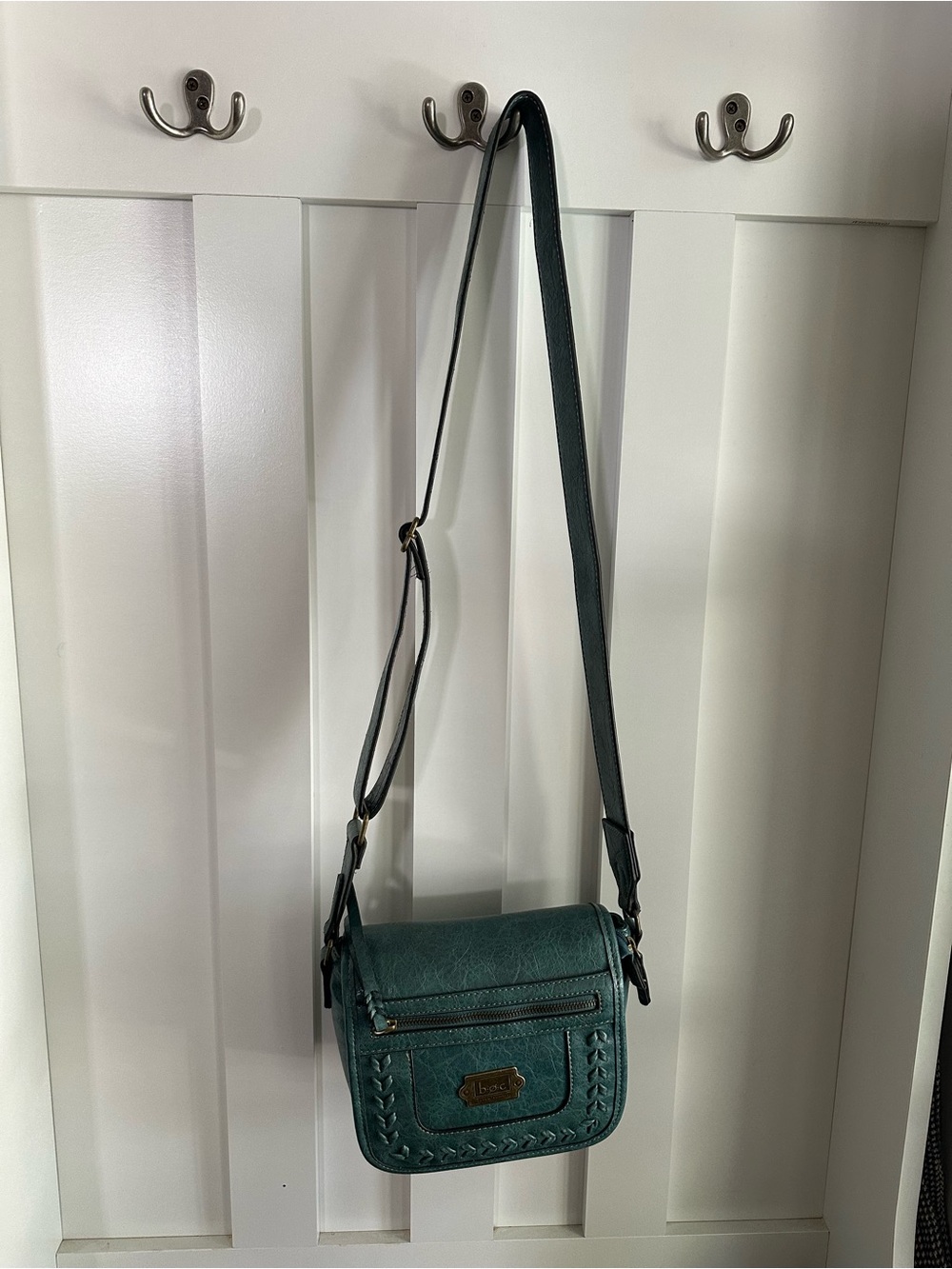 Teal Crossbody Shoulder Bag - Unbranded